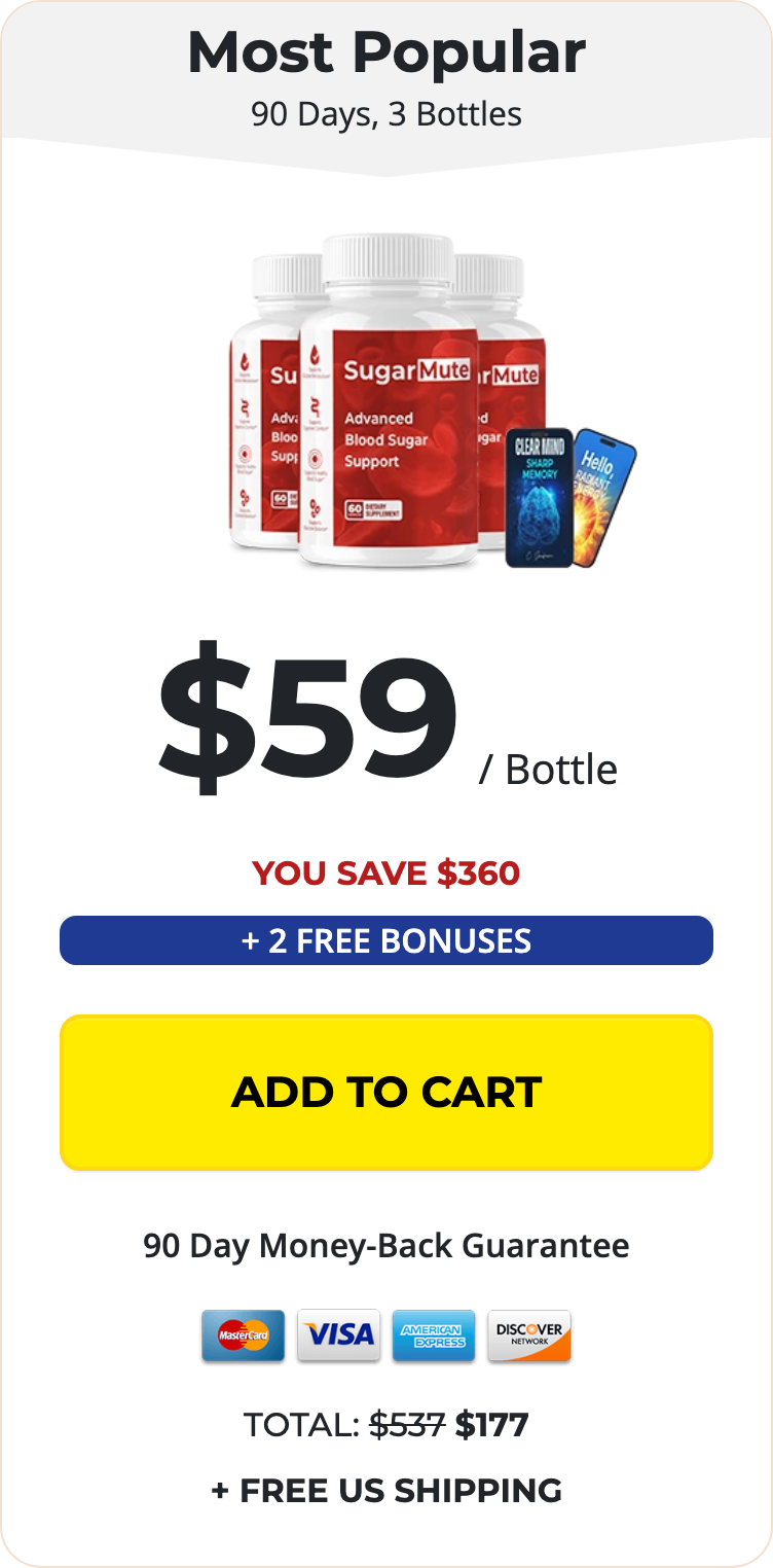 SugarMute 90 day supply